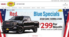 Desktop Screenshot of jaybuickgmc.com